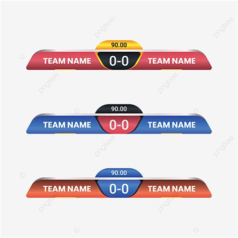 Vs Design Vector Hd PNG Images Vs Design Template Scoreboard Vector