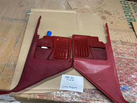 Used 1980 1986 Ford Truck Bronco Kick Panel Vent 1980 1986 Red F100