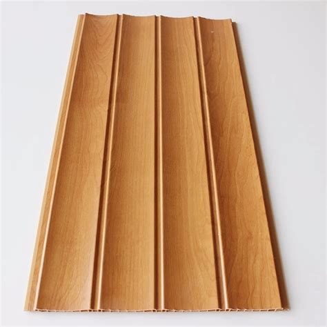 Plastic Wood Grain Ceiling Panels Glossy Pvc Panel Techo De Pvc For South