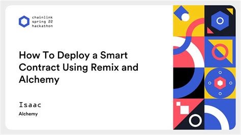 How To Deploy A Smart Contract Using Remix And Alchemy Youtube