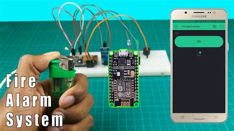 Iot Based Fire Alarm System Using Nodemcu Esp And Blynk Sritu Hobby