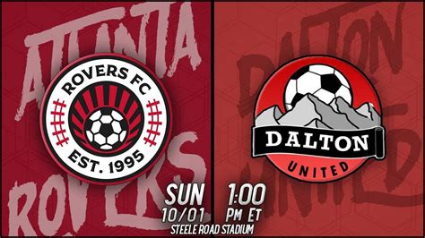 Atlanta Rovers FC V Dalton United FC UPSL GEORGIA Premier Division