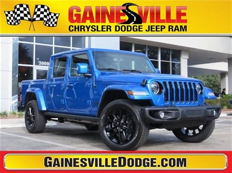 New 2023 Jeep Gladiator High Altitude Crew Cab In Gainesville 23x416 Gainesville Chrysler