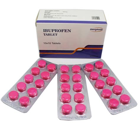 Ibuprofen Tablets, Antipyretic Analgesic and Anti-Inflammatory Drugs ...