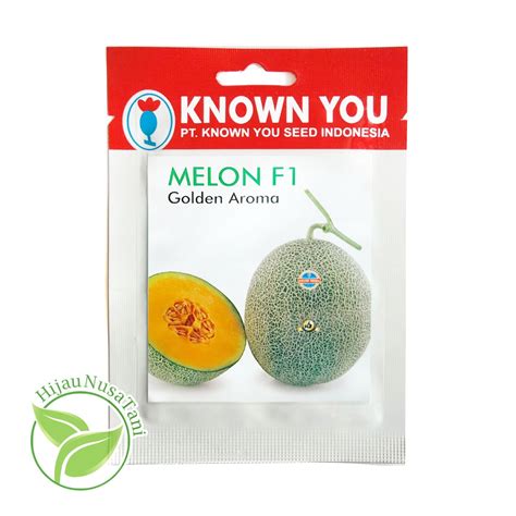 Jual Benih Melon GOLDEN AROMA Known You Seed Small Pack Kemasan Kecil