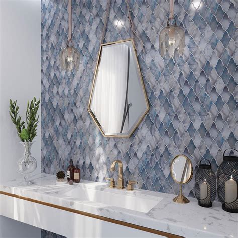 Glass Tile Bathroom