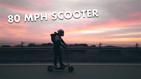 Insane Mph Scooter Made For Thrill Seekers Youtube