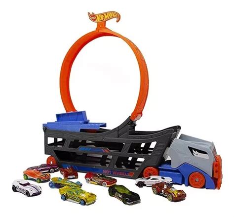 Pista De Carreras Hot Wheels Stunt Go Con Autos Env O Gratis