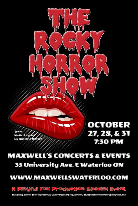 The Rocky Horror Show Maxwells Concerts And Events