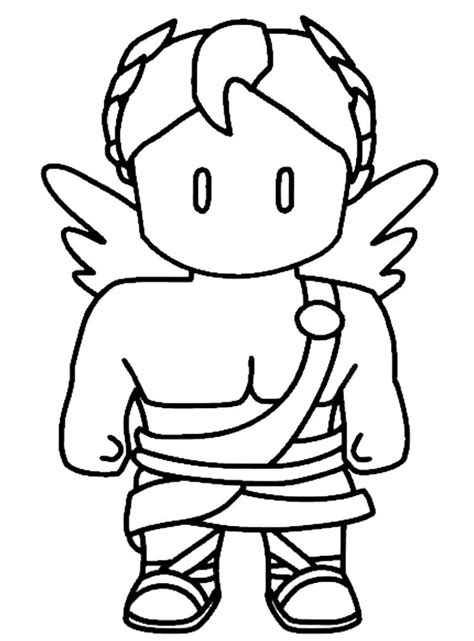 Desenho De Ninja De Stumble Guys Para Colorir Em Desenho De The Best