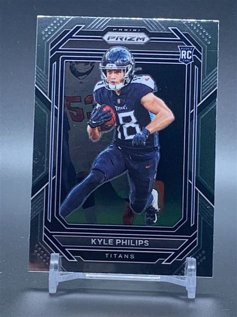 Panini Prizm Rookie Kyle Philips Tennessee Titans Rc Ebay