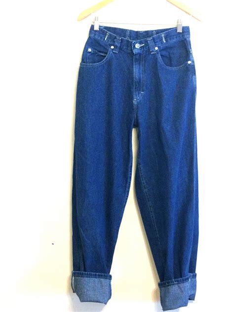 Baggy 90s Jeans Vintage Lee Jeans 90s Mom Jeans High Waisted