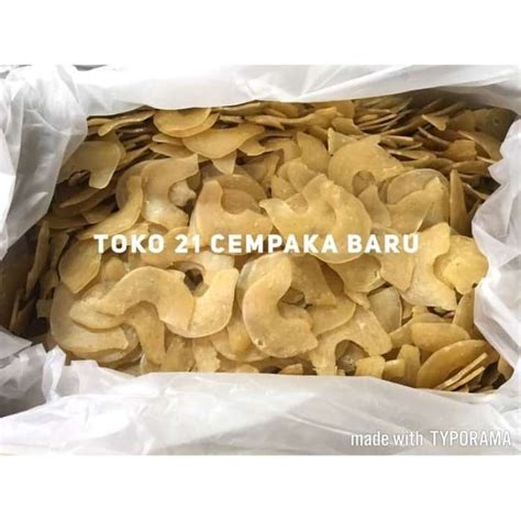 Jual Ananda Kerupuk Udang Mentah Ukuran Kecil 1000 Gram Krupuk 1KG 1