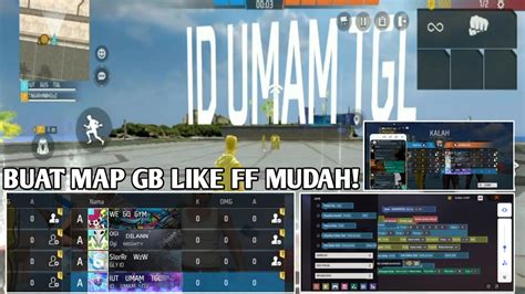 Cara Buat Map Gb Like Ff GARENA FREE FIRE YouTube