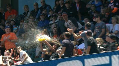 Fan Catch Goes Awry On Goldschmidt Foul Ball Youtube