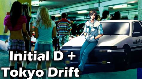 Initial D Takumi Fujiwara Ae86 On Fast And Furious Toyko Drift Car