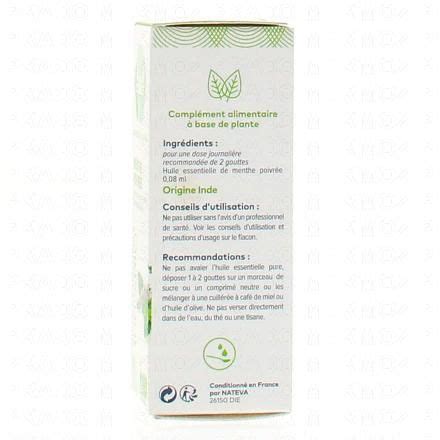 Pharmascience Huile Essentielle De Menthe Poivr E Flacon Ml