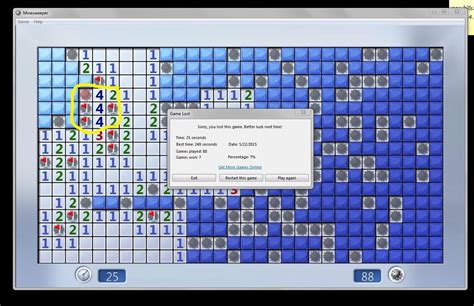 Found Error On Minesweeper The Game Cheats Microsoft Community