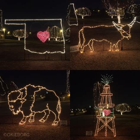 OkieBorg — Christmas lights in Chickasha, OK, 12/12/16.