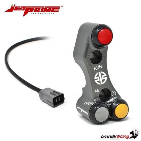 Panneau A Bouton Droit Jetprime Boutons Titane Kawasaki Ninja H R