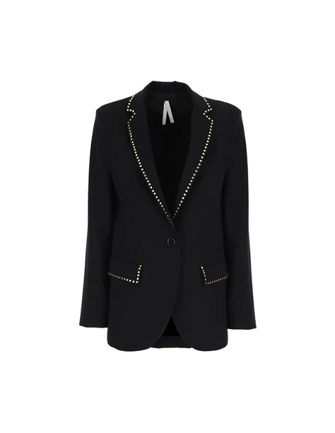 Imperial Femme Blazer De Tailleur Coupe Droite Un Bouton En Drap