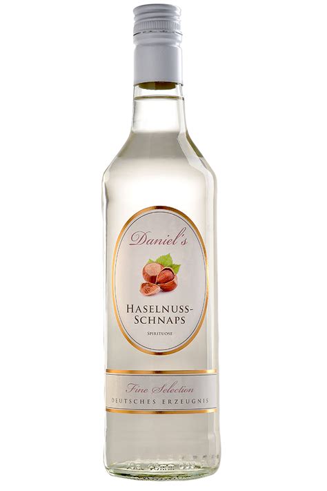 Daniel`s Jobelius Haselnuss Schnaps 070 Liter Getraenke