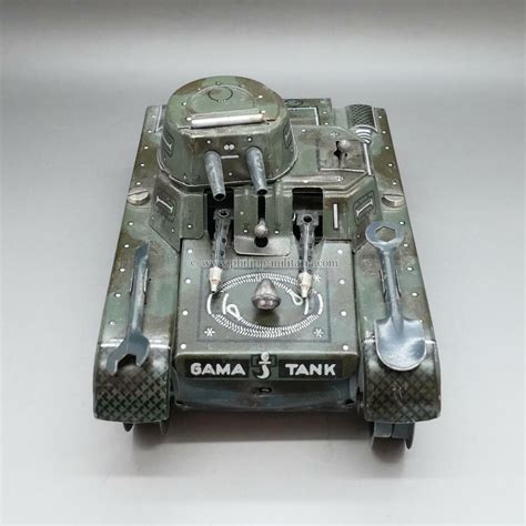 Gama Panzer Blechspielzeug Gama Tank Philipp Militaria