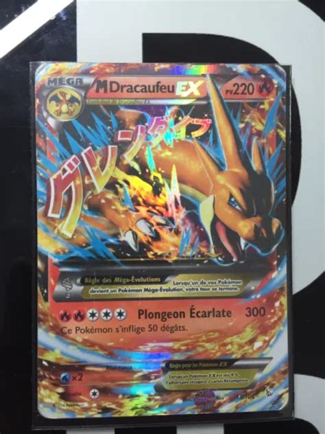 Carte Pokemon Mega Dracaufeu Ex Eur Picclick Fr