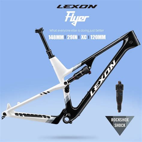 Lexon Er Carbon Full Suspension Mtb Bike Frame Mountain Bicycle