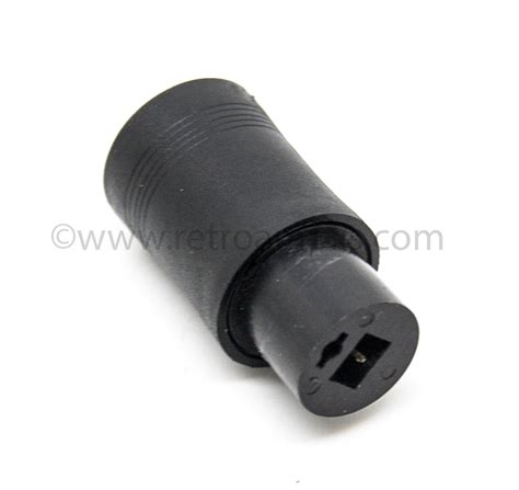 2 Pin DIN Straight Female Connector For Speakers Retroamplis