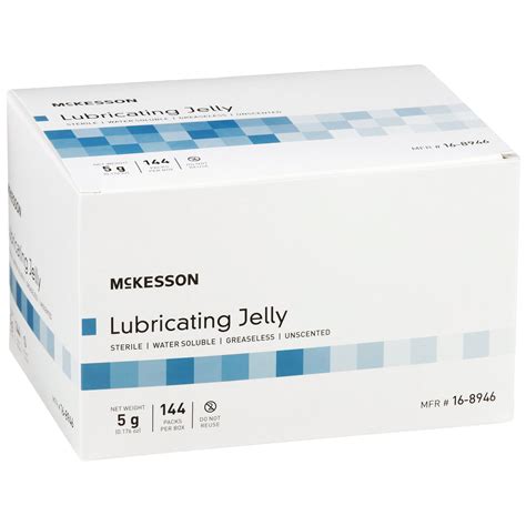 Mckesson Lubricating Jelly 5 Gram Individual Packet Part 16 8946