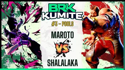 Sf6 👊 Maroto Juri Vs Shalalaka Zangief 👊 Br Kumite 3 Street