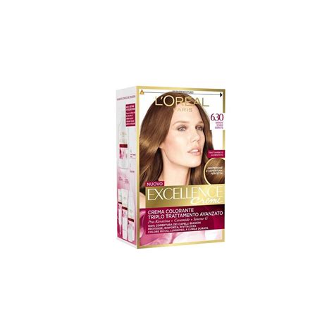 Loreal Paris Excellence Crema Colorante 630 Biondo Scuro Dorato