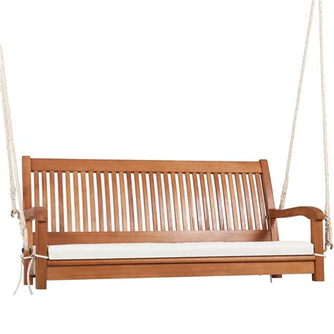 Wood Outdoor Swing Porch Swings Gliders At Lowes