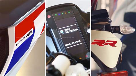 BMW G310RR Instrument Cluster, Decals - Revealed In New Teaser