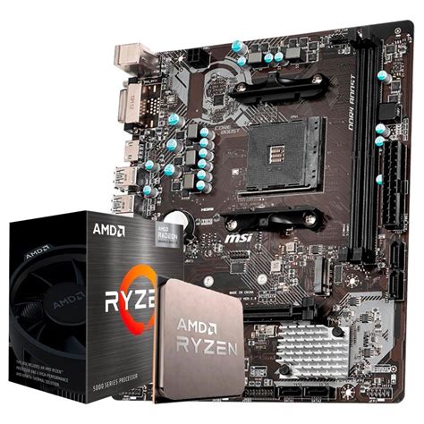 Placa Mãe MSI A320M A Pro Max p AMD AM4 m ATX DDR4 Faz a Boa