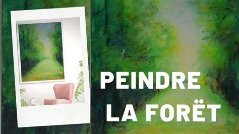 TUTO PEINTURE ACRYLIQUE COMMENT PEINDRE UNE FORET YouTube