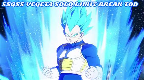 DBFZ SOLO LIMIT BREAK SSGSS VEGETA TOD Season 3 100 Combo YouTube