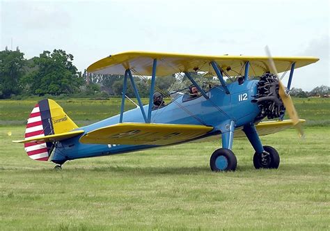 Pichler Avion Biplan Pt Stearman Arf Mm R Models