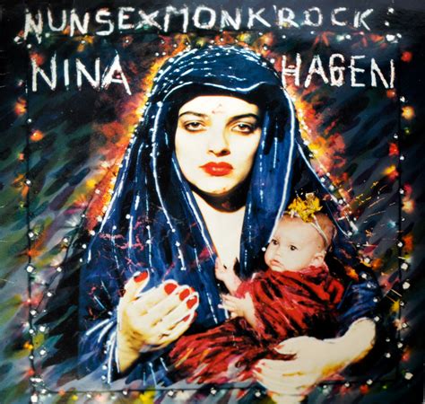 Nina Hagen Nun Sex Monk Rock Punk New Wave Album Cover Photos