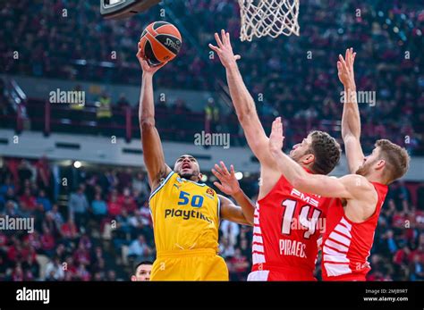 Bonzie Colson Of Maccabi Playtika Tel Aviv During The Euroleague