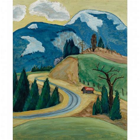 Sold Price Gabriele Munter German Strassendurchstich