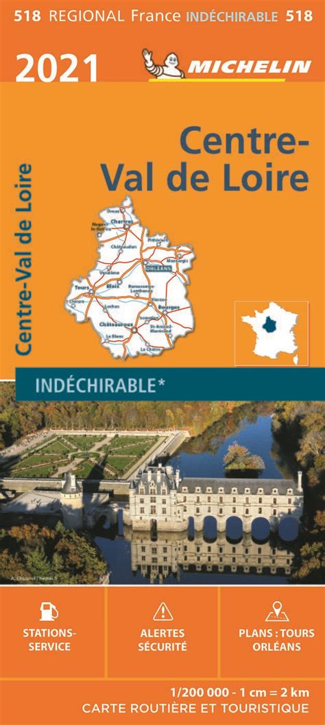 Carte régionale centre val de loire 2021 Librairie Eyrolles