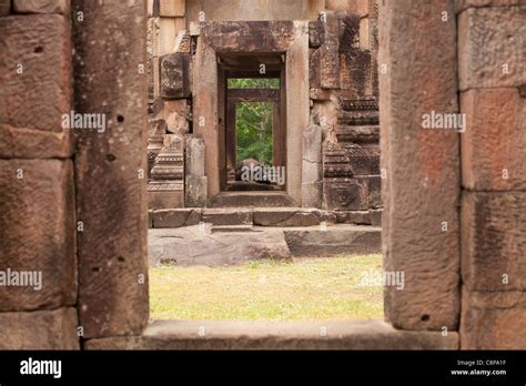 The Khmer Temple Ta Moan Thom Or Tha Muang Thom Hidden In The Jungle