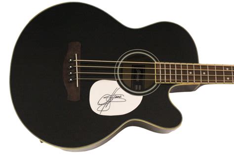 Gene Simmons Kiss Signed Autograph Ibanaz Acoustic Bass Guitar