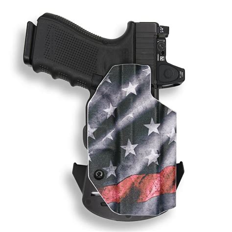 Glock 19 23 32 45 19x MOS RDS Red Dot Optic Cut OWB KYDEX Concealed Ca – wethepeopleholsters.com