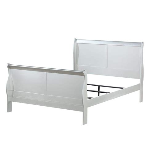 Reviews For Acme Furniture Louis Philippe Iii Platinum Eastern King Bed