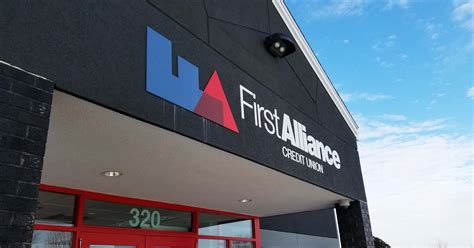 First Alliance Credit Union Sign Project La Crosse Sign Group