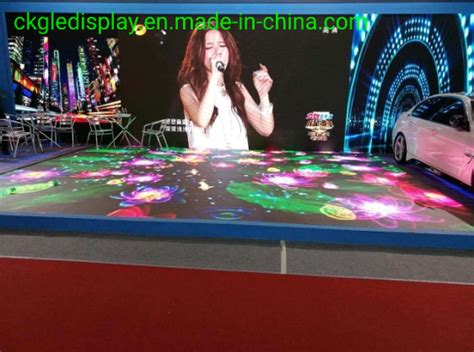 Outdoor Waterproof P5 2mm LED Dance Floor Display Screen Panel For