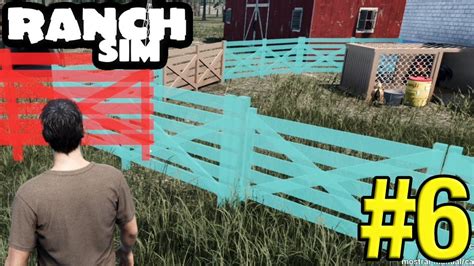 Ranch Sim Ep 6 Una Valla Para Mis Gallinas Gameplay EspaÑol Youtube